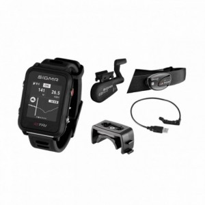 Black id.tri heart rate monitor set - 1