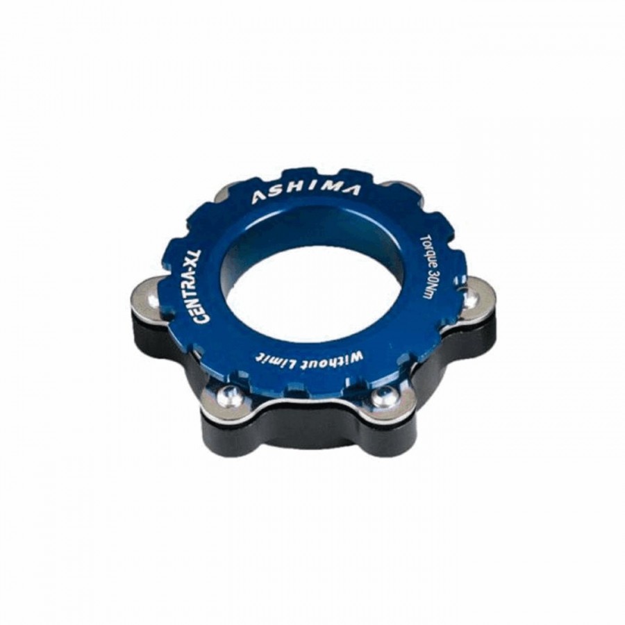 Center lock disc adapter for axle: 9/10/12/15/20mm blue - 1