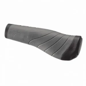 Coppia manopole comfort lock, 135mm, colore nero/grigio - 1 - Manopole - 