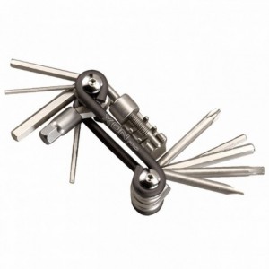 Multitool 11in1 aluminum screwdrivers + hex + t25 + chain stretcher - 1