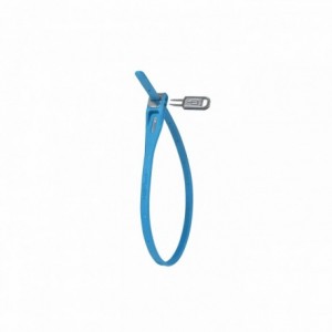 Hiplok vorhängeschloss kabel z-schloss blau 400 mm - 1