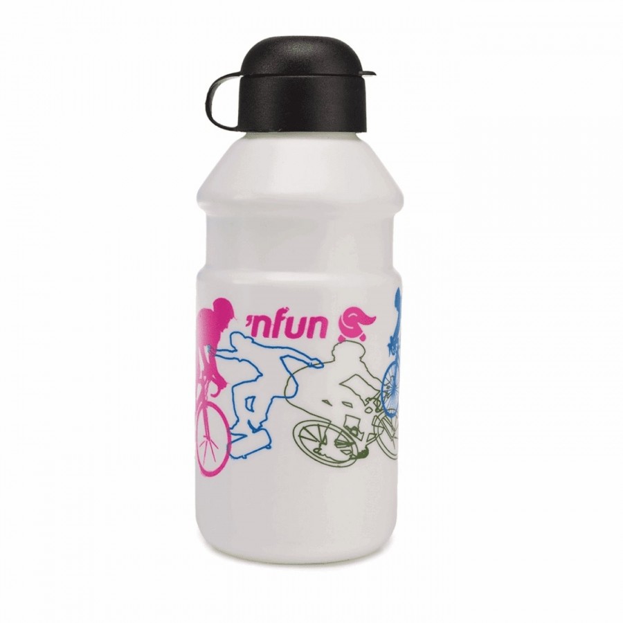 Nf botella de agua para adultos ndrink blanco 500ml - 1