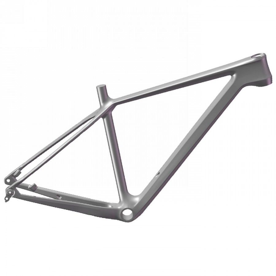 Carbon mtb frame 29', ud, raw, 17' - 1