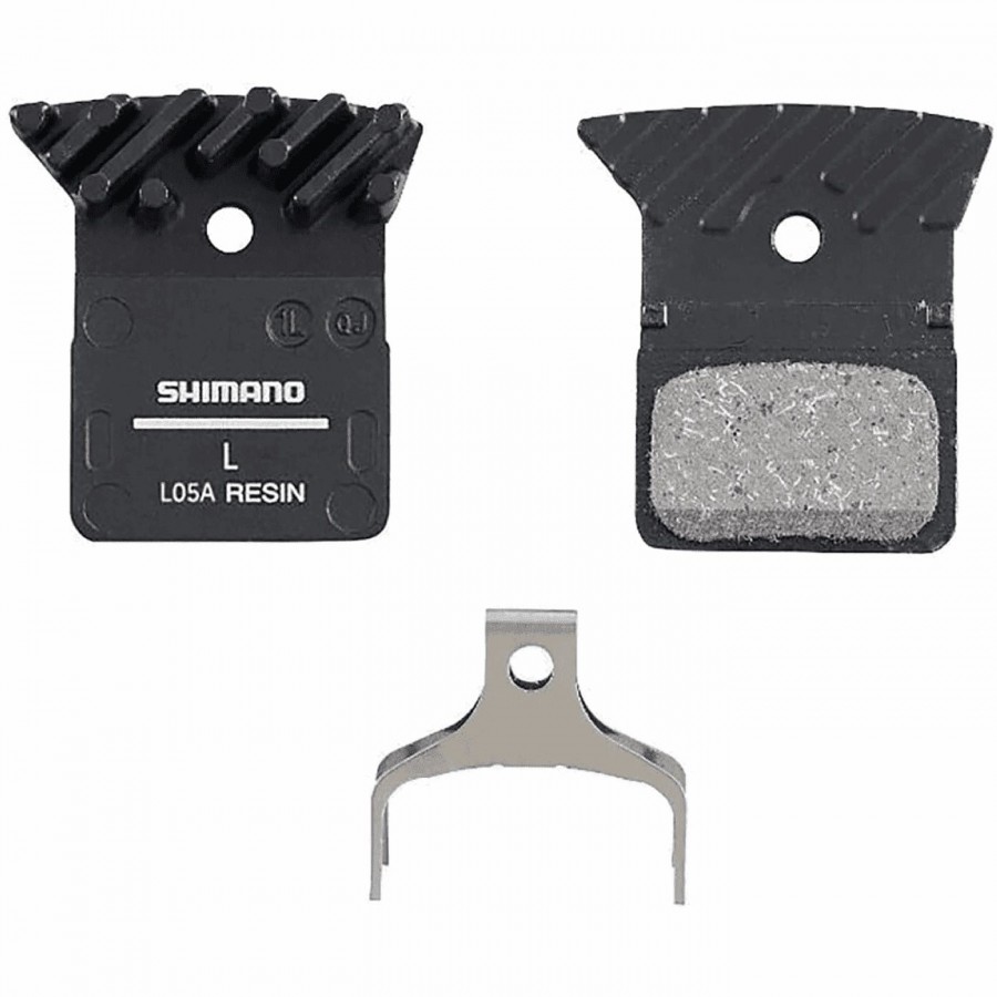 Shimano l05a brake pads in ace/ultegra hard resin - 1