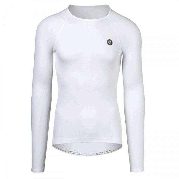 Maglia intima everyday base unisex bianco - maniche lunghe taglia xs - 1 - Maglie - 8717565571693