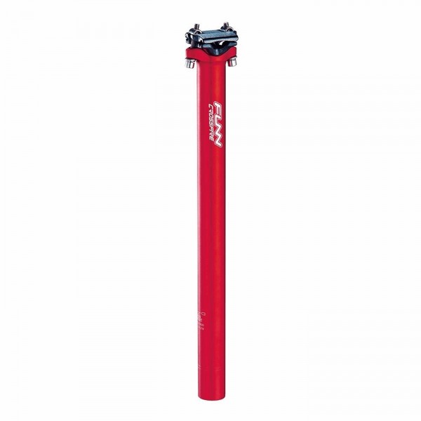 Seatpost crossfire 27,2x350mm in alloy 6061 red - 1