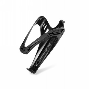 X3 bottle cage in black/black matte finish polycarbonate - 1