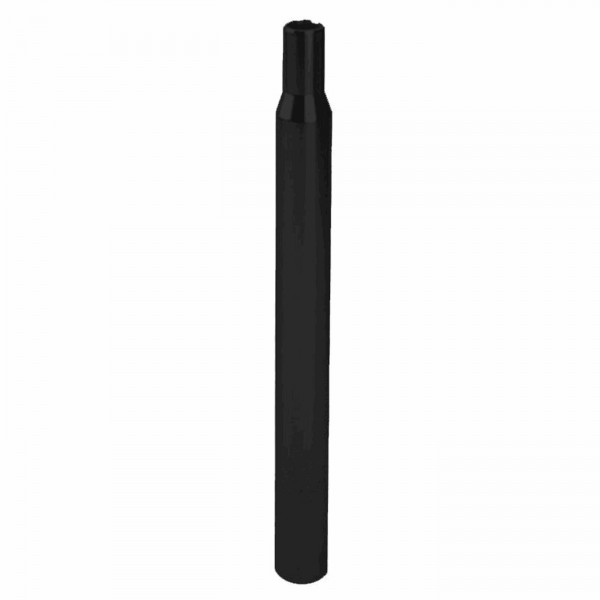 Straight seatpost 27.2mm x 300mm in black steel - 1