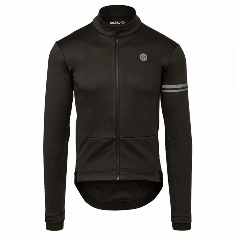 Veste de sport d'hiver pour homme noire taille l - 1