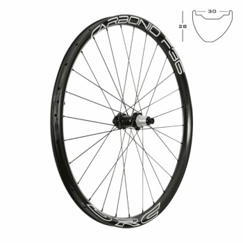 Ruota f36 carbonio canale 30mm 29" posteriore shimano 11v tubeless ready  - 1 - Ruote complete - 