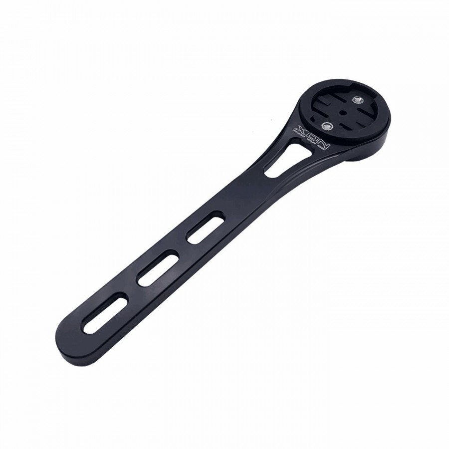 Support with integrated handlebars for garmin in cnc aluminum - 1