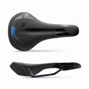 X-land saddle for e-bike 148x268mm (l1) black/blue - 280gr - 1