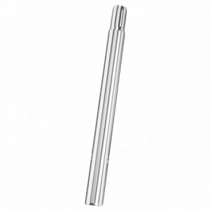 Tija de sillín de aluminio s/m 26,6mm 300mm plata - 1