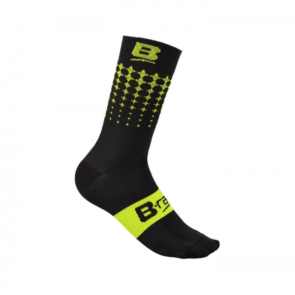 Calcetines soft air plus negro/amarillo 35-39 s - 1