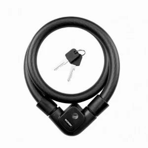 CABLE LOCK 20 X 1000 MM BLACK - 1