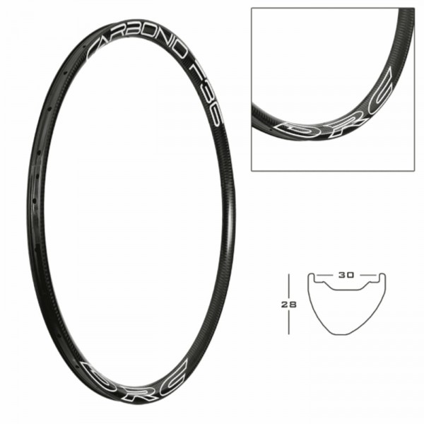 F36 carbon rim 28 holes 29' - 1