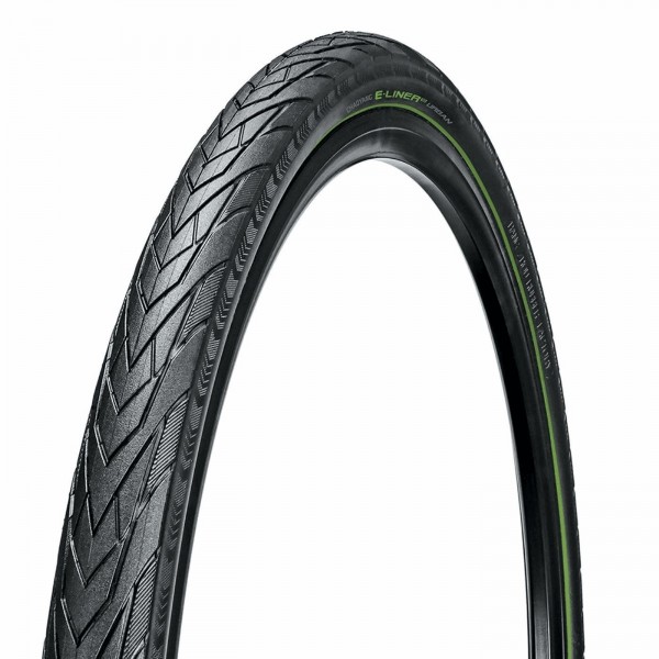 Neumático kestrel 700x35 60tpi tipo cámara rígido negro para e-bike - 1