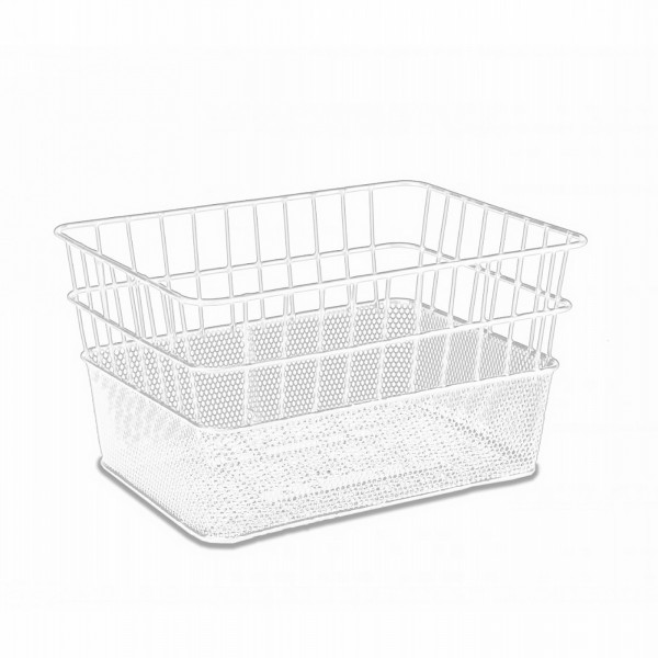 FRONT BASKET CORSO PADOVA LARGE MESH/NET WHITE - 1