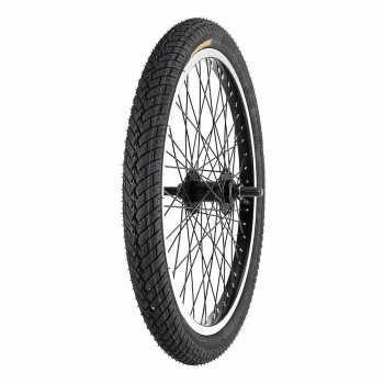 Neumático devil h-537 20x1.95 27tpi tubetype rígido negro para bmx - 1