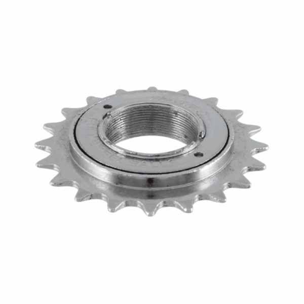 Chromed 22 tooth 1-speed freewheel - 1