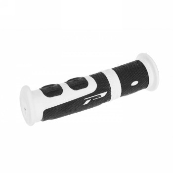 Poignées vtt progrip evo blanc / noir - 1