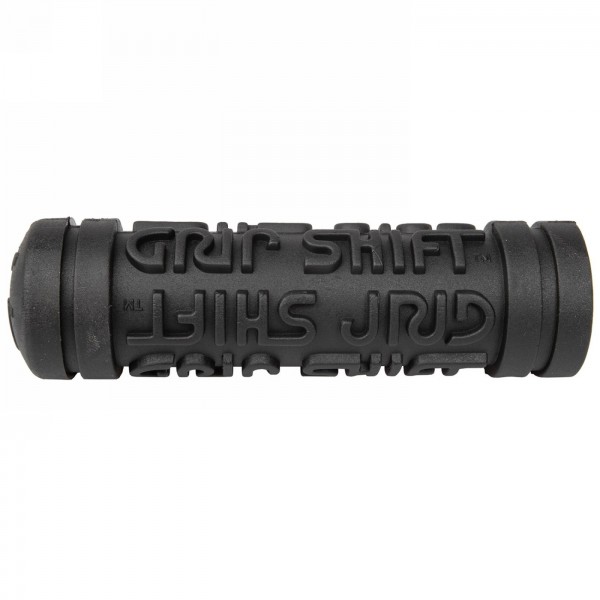 Pair of gear shift grips, 102 mm, rubber, black - 1