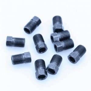 Screw for fittings, m8x0.75, black, excluding brake m 10 pieces - 1