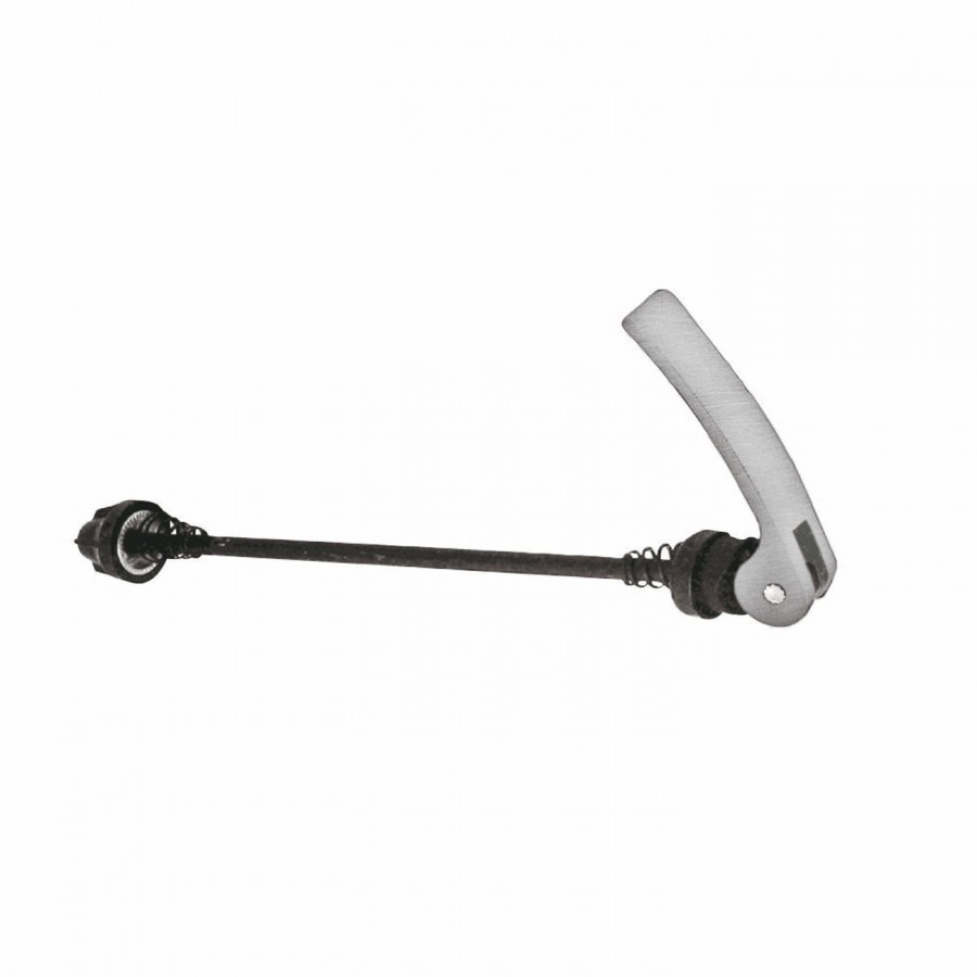 Rear quick release 148mm in silver aluminum - 1