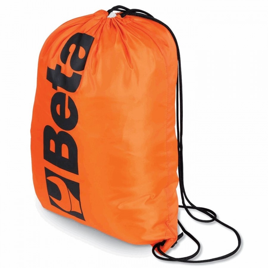 Taschenrucksack 33x45cm aus orangefarbenem polyester - 1