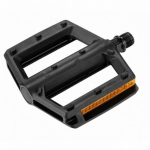 POLYPROPYLENE MTB FLAT PEDALS WITH NON-SLIP - 1