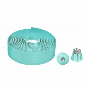 Handlebar tape silva mio aquamarine with caps - 1