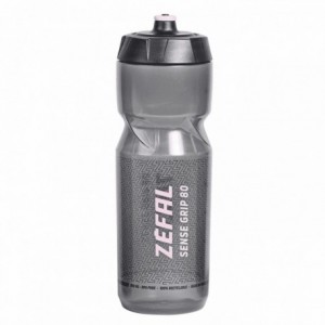 Botella de agua zefal sense grip 800 ml negro/rosa - 1