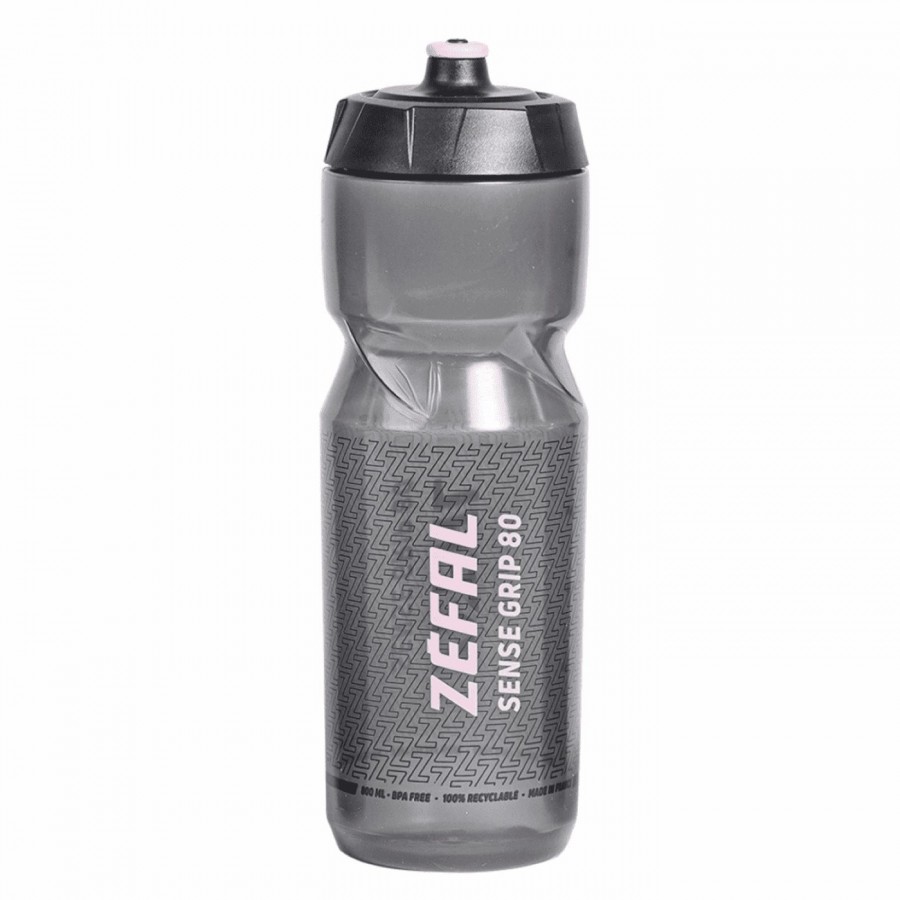 Zefal sense grip 800 ml schwarz/rosa flasche - 1