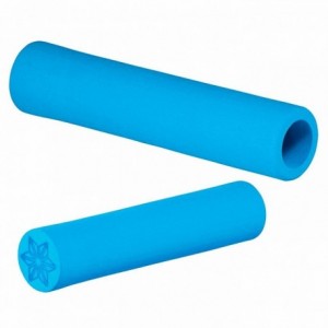 Superlite-foam neon blue grips - 1