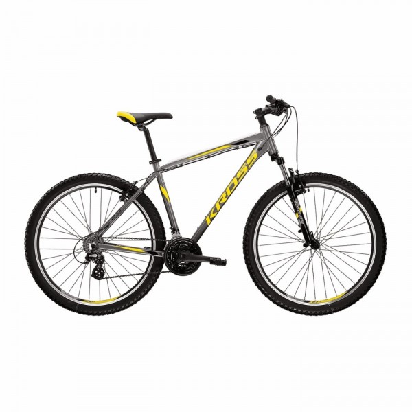 Mtb hexagon 2.0 hombre 27.5" negro/amarillo/gris 7v talla l - 1