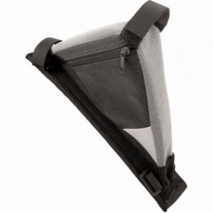 Triangle bag to the frame with black/grey strap attachment - 1