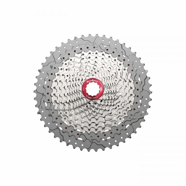 Cassette mtb 12v x 11/51 dientes en aluminio plata - cuerpo shiman - 1