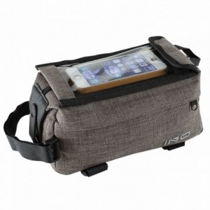 Frame trip cycle bag with mobile phone holder - 1