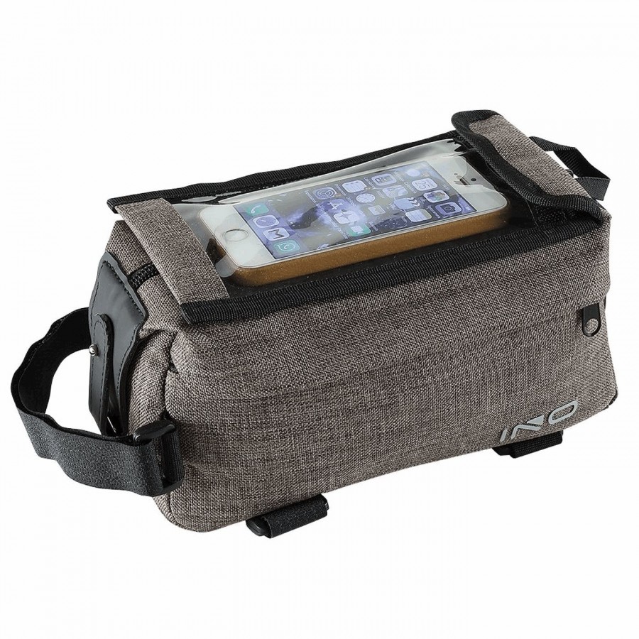 Frame trip cycle bag with mobile phone holder - 1