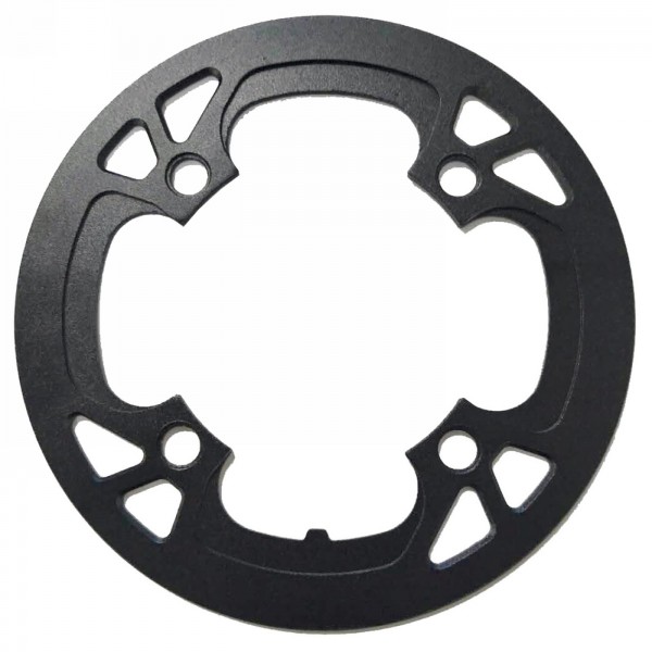 garde-chaîne pd-g-104-cnc, alu, pour cercle de perçage 104mm, pour 36 dents, noir anodisé, avec carte de perçage européenne - 1