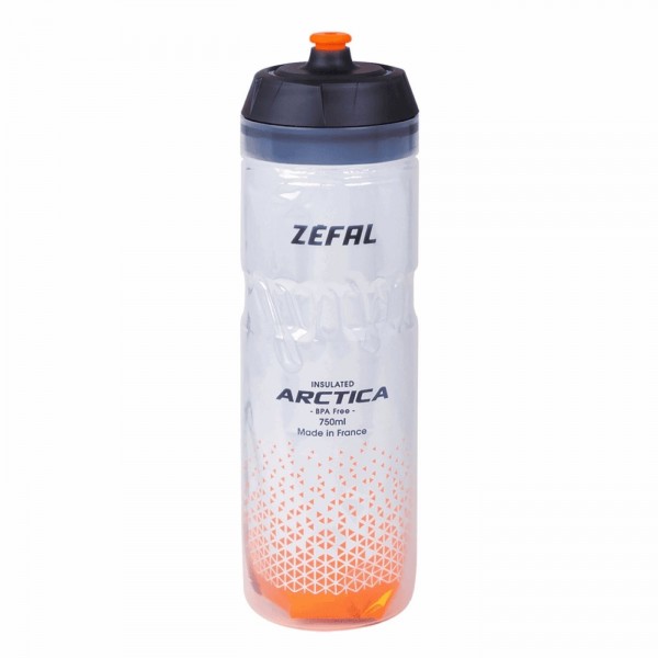 Flacon zefal termica arctica 75 gris-orange 750ml - 1