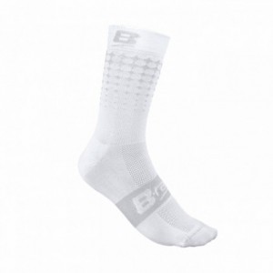 Soft air plus white / silver socks 44-47 l - 1