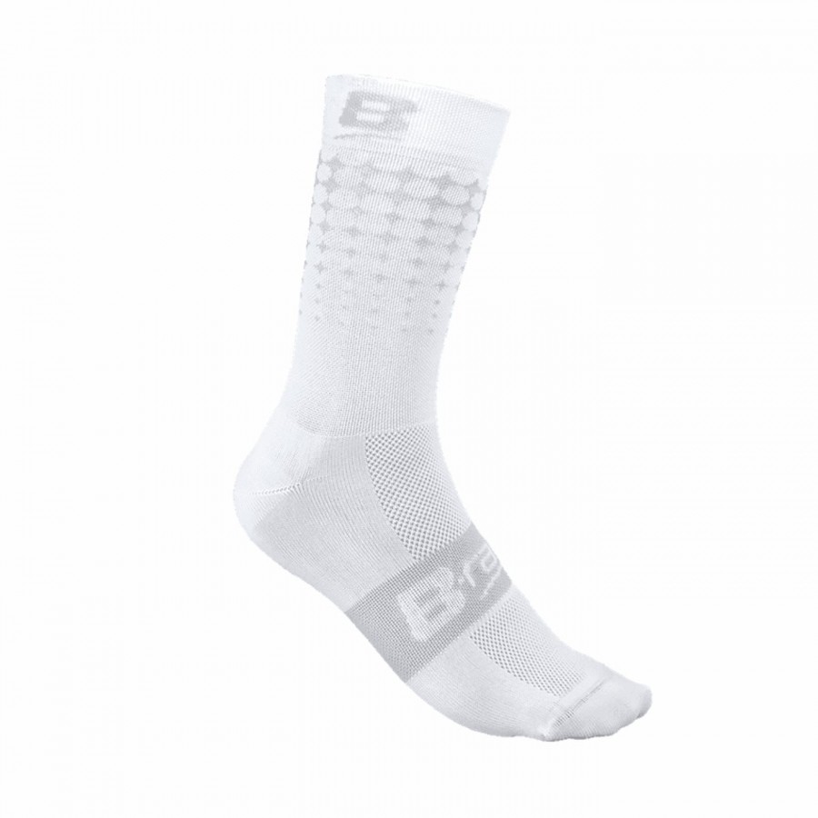 Calcetines soft air plus blanco/plata 44-47 l - 1