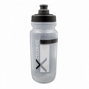 X-celerate botella 550ml x peso: 66gr transparente/negro - 1