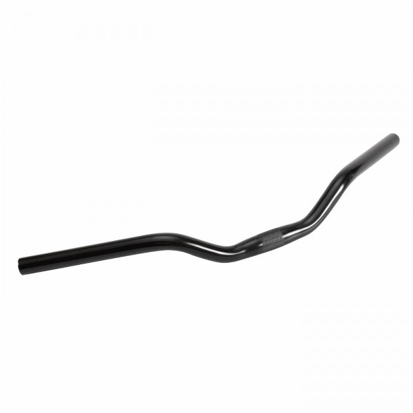 City/sport handlebar 25.4mm x 580mm in black aluminum - 1