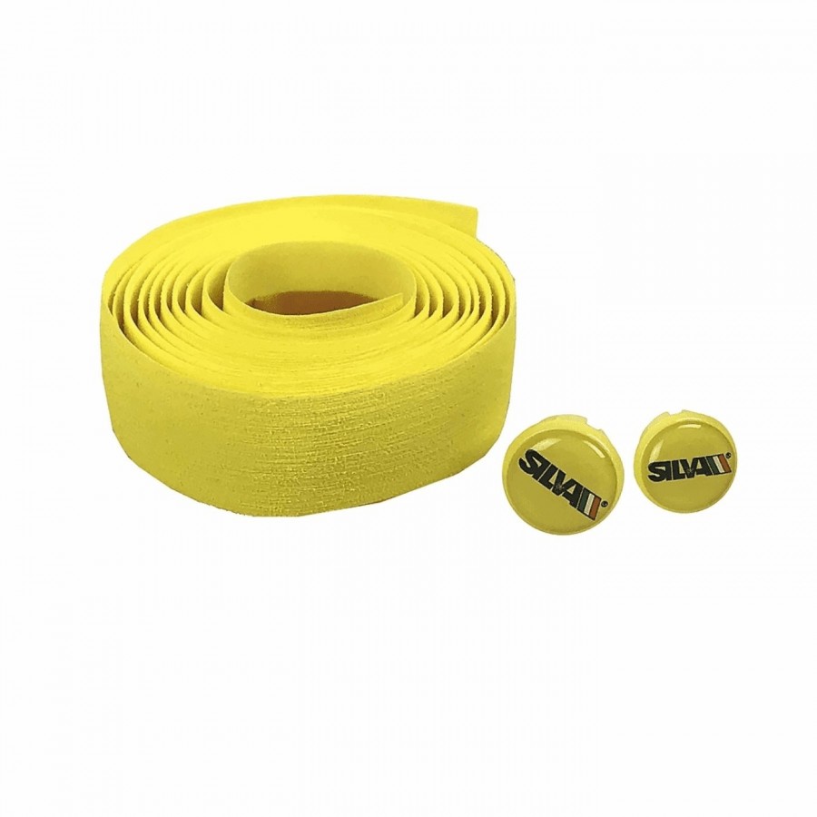 Soft yellow handlebar tape - 1