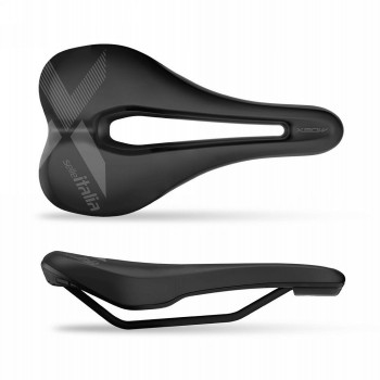 Saddle x-bow tm 145x255mm (s3) superflow black - weight: 310gr - 1