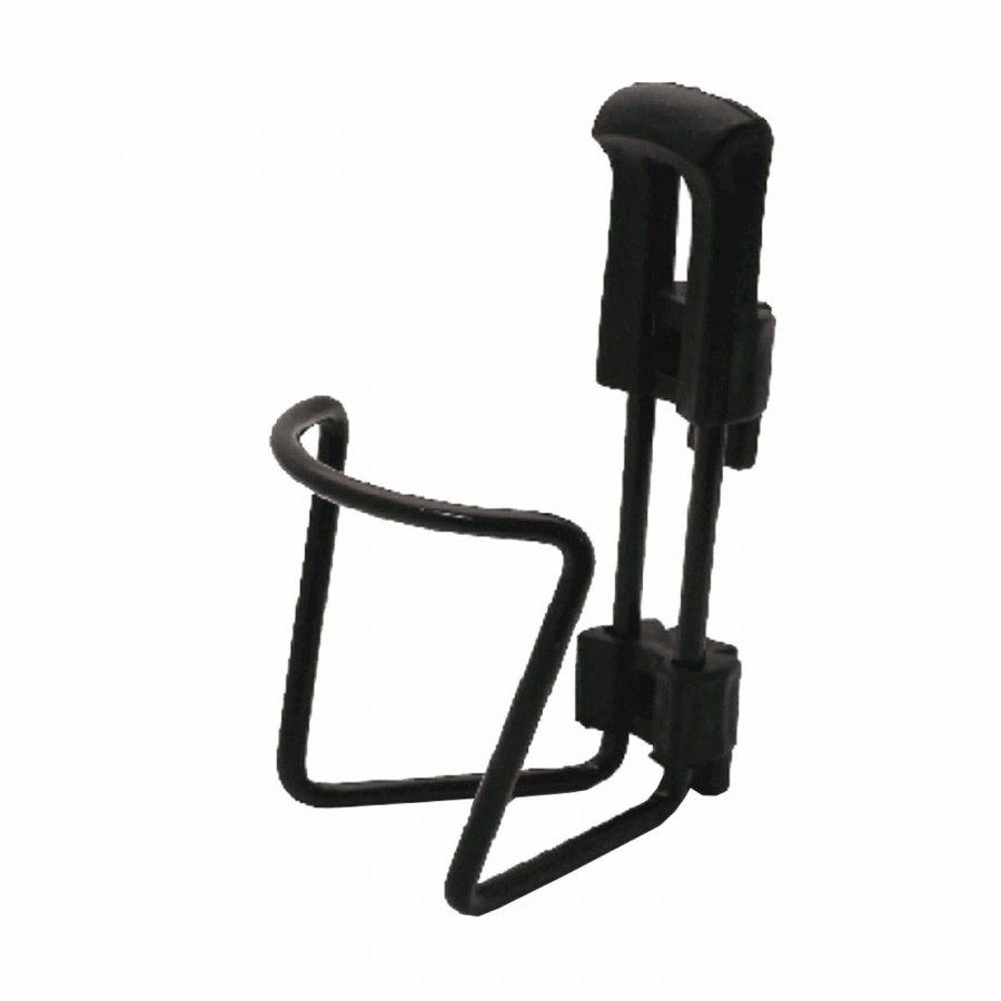 Steel bottle cage for kids 12/20 attachment to the black frame - 1