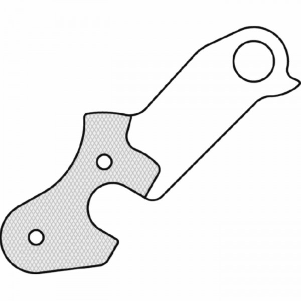 Gh-075 derailleur hanger - 1