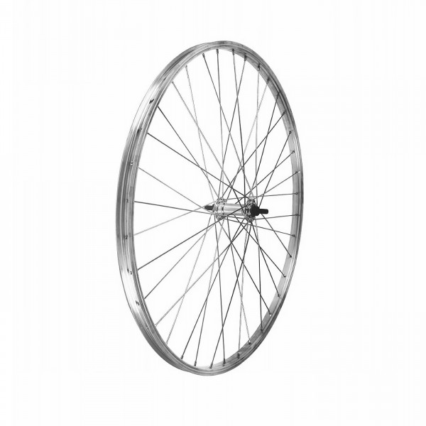 Roue en aluminium arrière 24" x 1.75 moy moyeu 1v sur rou rou rou rou rou rou rou rou rou v-b frein - 1